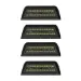 4 Pack Carbine 45 Degree Angled Down Surface Mount Off Road LED Floodlight