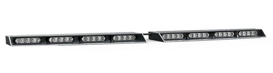 Raptor-X TIR Split LED Visor Lightbar - B-RTX8 | STL