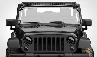 Spotlight Quad Carbine 16 Square LED Off Road Work Light Jeep