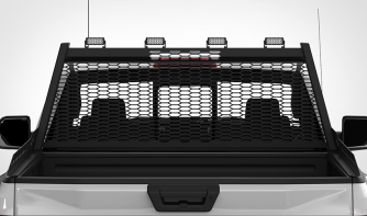 Dual Carbine 8 Inch LED Light Bar Off Road Floodlight rack