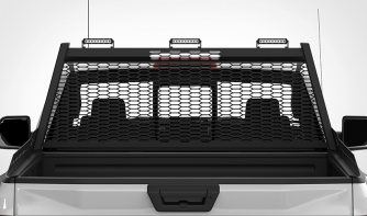 Dual Carbine 12 Inch Off Road LED Floodlight Work Light Bar Rack