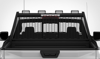 Dual Carbine 11 Inch LED Light Bar Off Road Floodlight rack