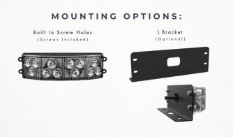 Half Octo 180 Degree LED Surface Mount