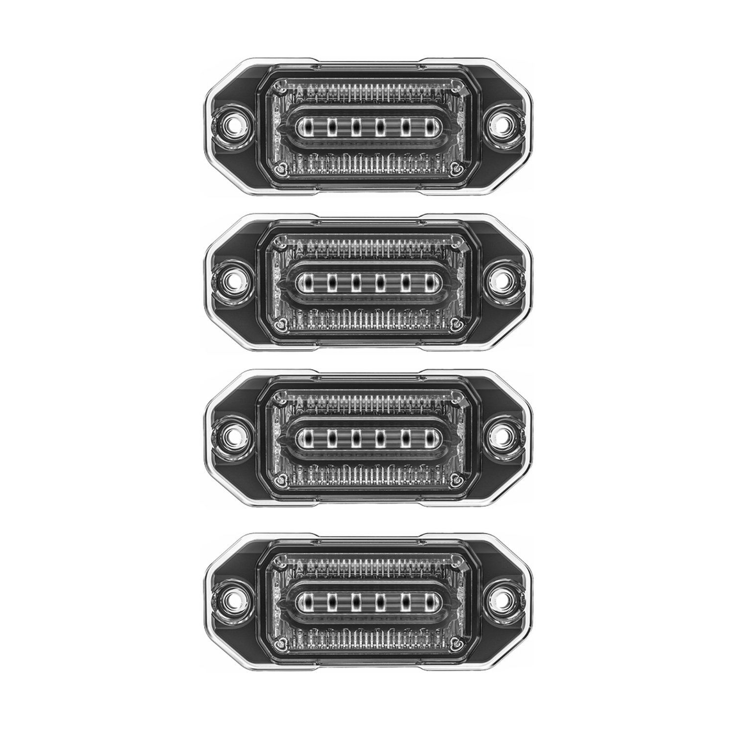 P4 Z-6 MC Linear LED Surface Mount Warning Light Heads | STL