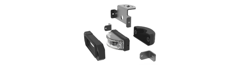 P10 ZX180 TIR LED Surface Mount/Under Mirror LED Light | STL