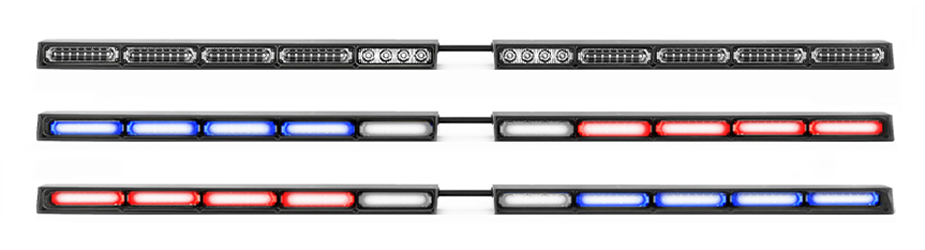 Raptor MC Linear Interior LED Visor LightBar B RL10 STL