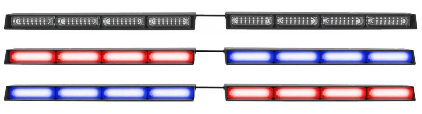 Blitz X Series 8 LED Visor Lightbar