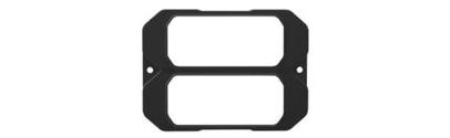 Double Stack Z-4 Flange Bracket Black