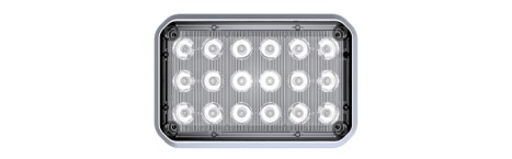 Alpha 6x4 LED Surface Mount