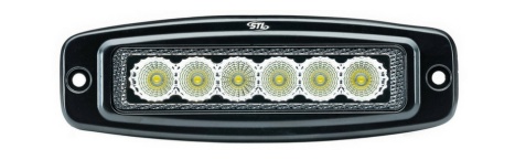 Carbine-Z Flush Mount Rectangular 7.5 Inch Off Road LED Floodlight