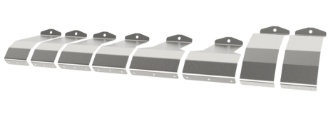 Vehicle Specific Full Light Bar Gutter Mount Bracket