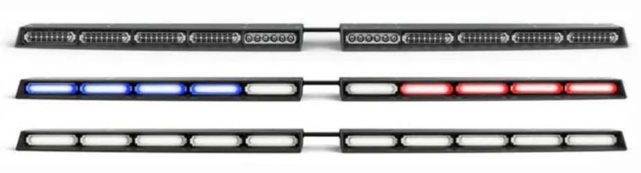 STD Split Raptor Linear LED Lightbar Windshield