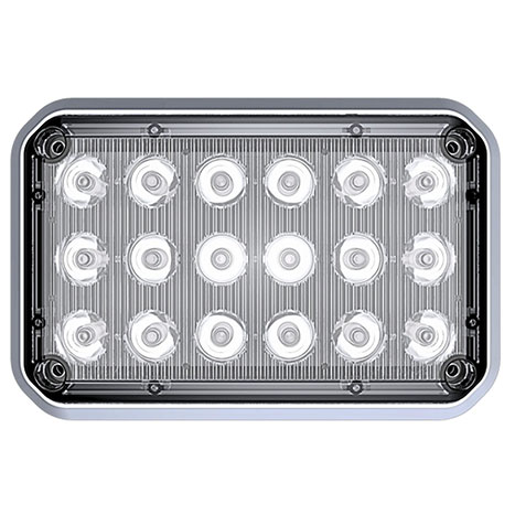 Alpha 6x4 LED Surface Mount