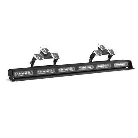 MultiColor Virtue-6 Linear 6 Head LED Traffic Advisor Light Bar
