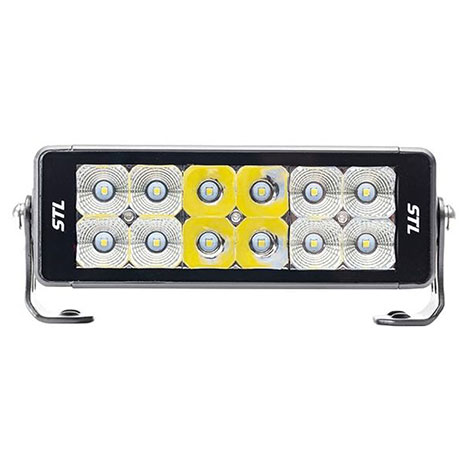 Dual Carbine Hybrid 7 Inch Off Road LED Light Bar