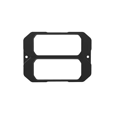 Double Stack Z-4 Flange Bracket Black