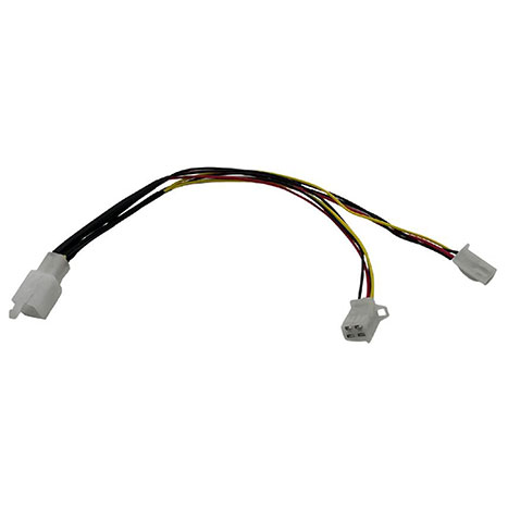 Y-Cable Cigarette Lighter Plug Adapter