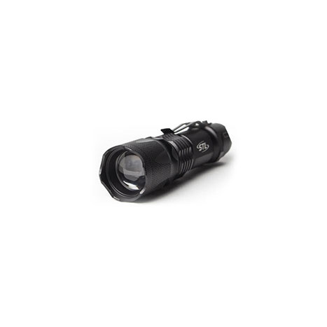 Retractable Focus-Beam LED Flashlight
