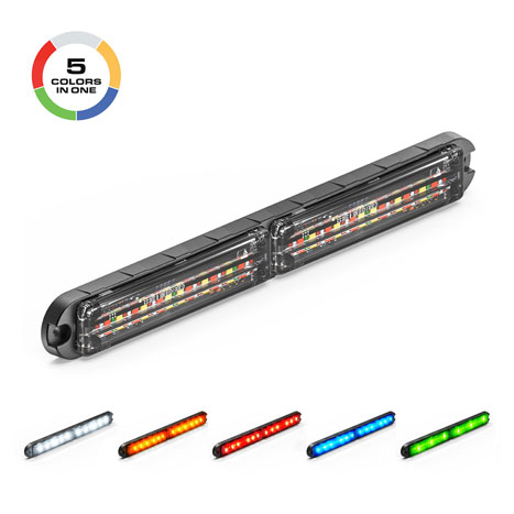 Feniex Q Series Dual Horizontal Wide Flat LED Surface Mount Grille Light