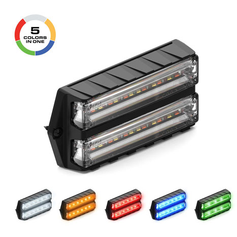 Feniex Q Series Dual Vertical Flat LED Surface Mount Grille Light