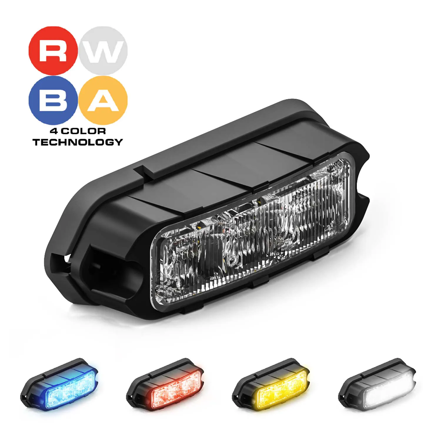 Feniex Quad Q3 LED Surface Mount Grille Light