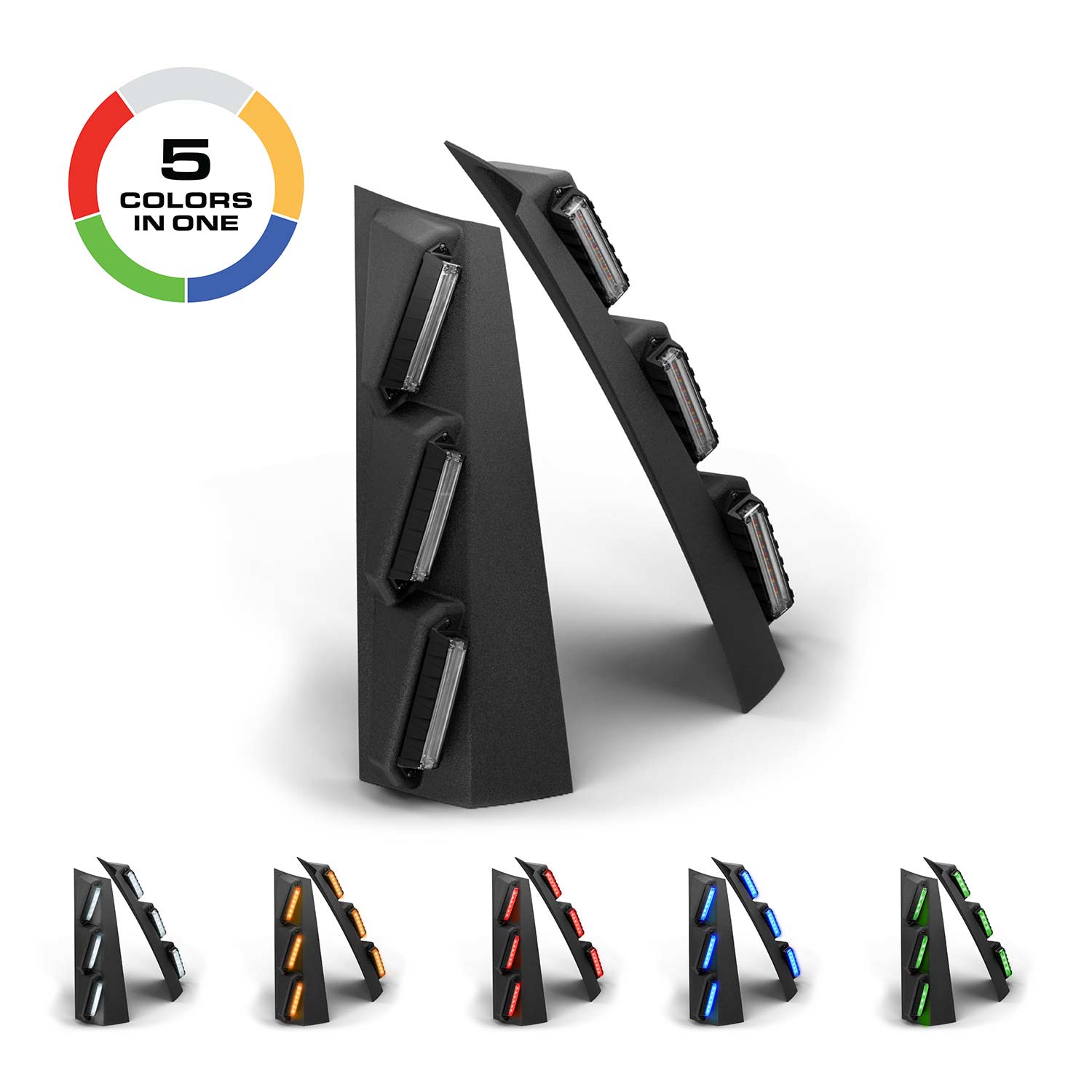 Feniex Quantum Pillar Mount Light - FNX-QPM | STL