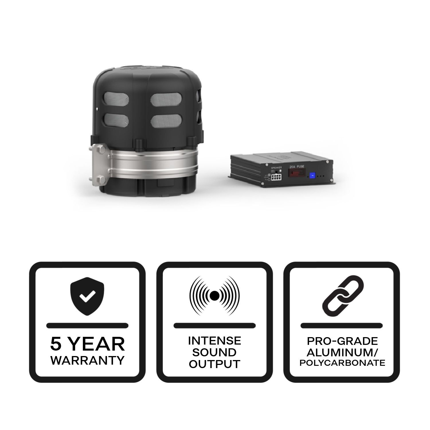 Vibe Low Frequency Emergency Vehicle Siren - S-VLF | STL