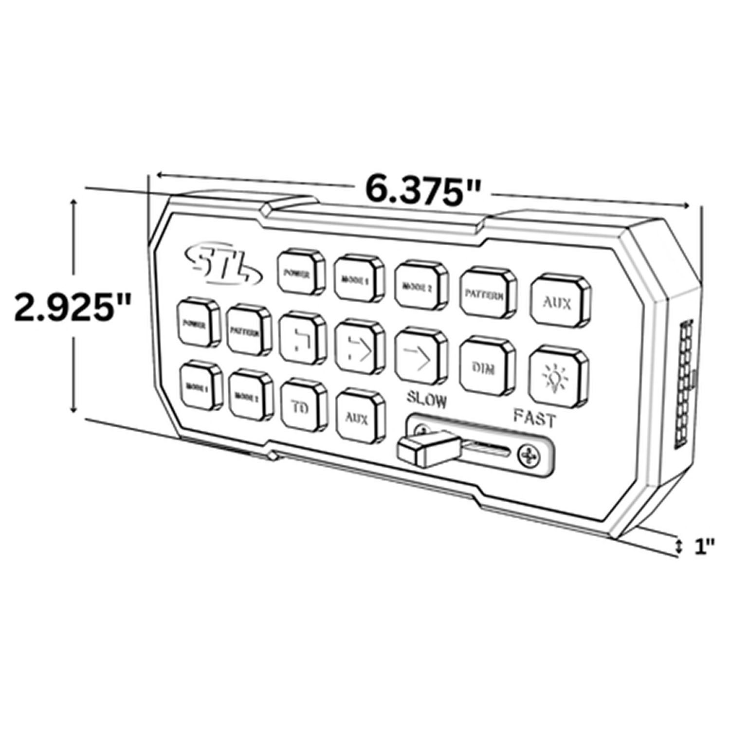 GranDirect Control Switch Box - C-GDCB | SpeedTech Lights