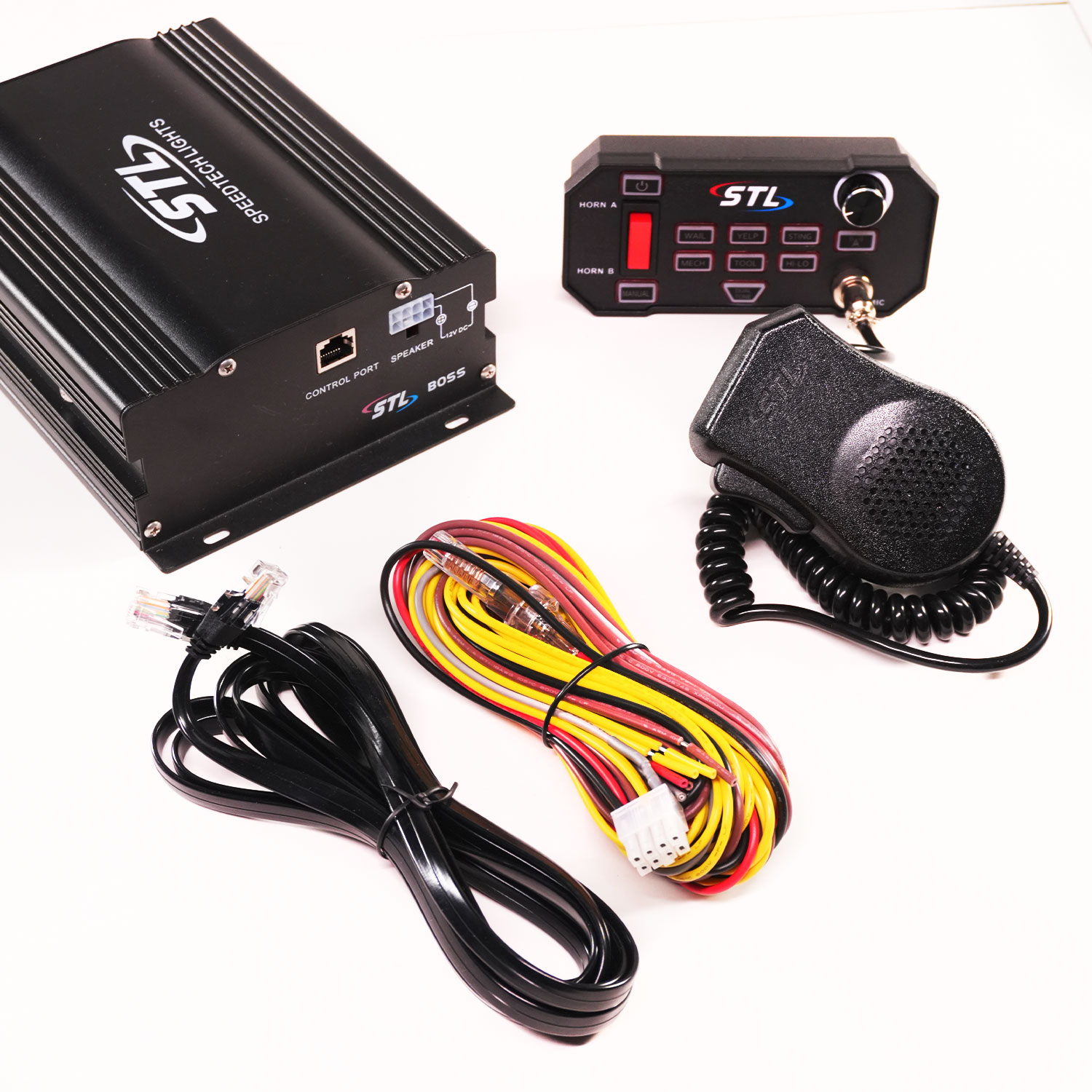 Boss Elite 200 Watt Dual Tone Police Siren - S-BDTE200 | STL