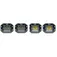 4 Pack Cube Carbine Flush Mount Cube 5 Inch Off Road LED Floodlight