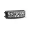 Half Octo LED Surface Mount Grille Lights 4 Pack Angle View