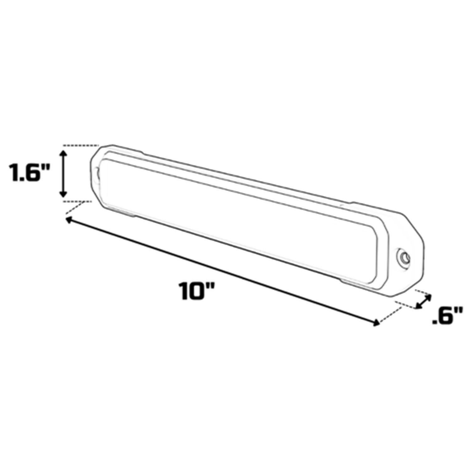 サマナーズウォー MAGE MOOD LIGHT Z-24 MC Linear LED Surface Mount Warning Light Head | STL