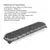 MultiColor K-Force 47 Linear Full Size LED Light Bar Features