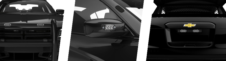 P4 Z-3 TIR LED Surface Mount Warning Lights - G-TZT3P4 | STL