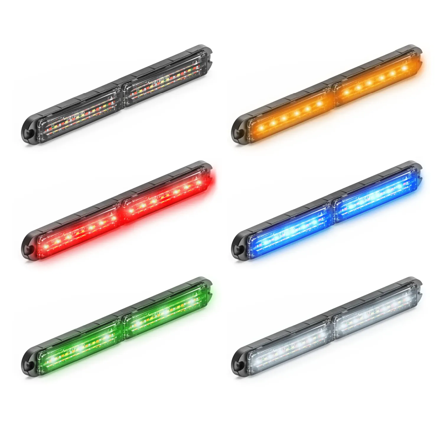 Feniex Q Series Dual Horizontal Wide Flat LED Surface Mount Grille Light Co