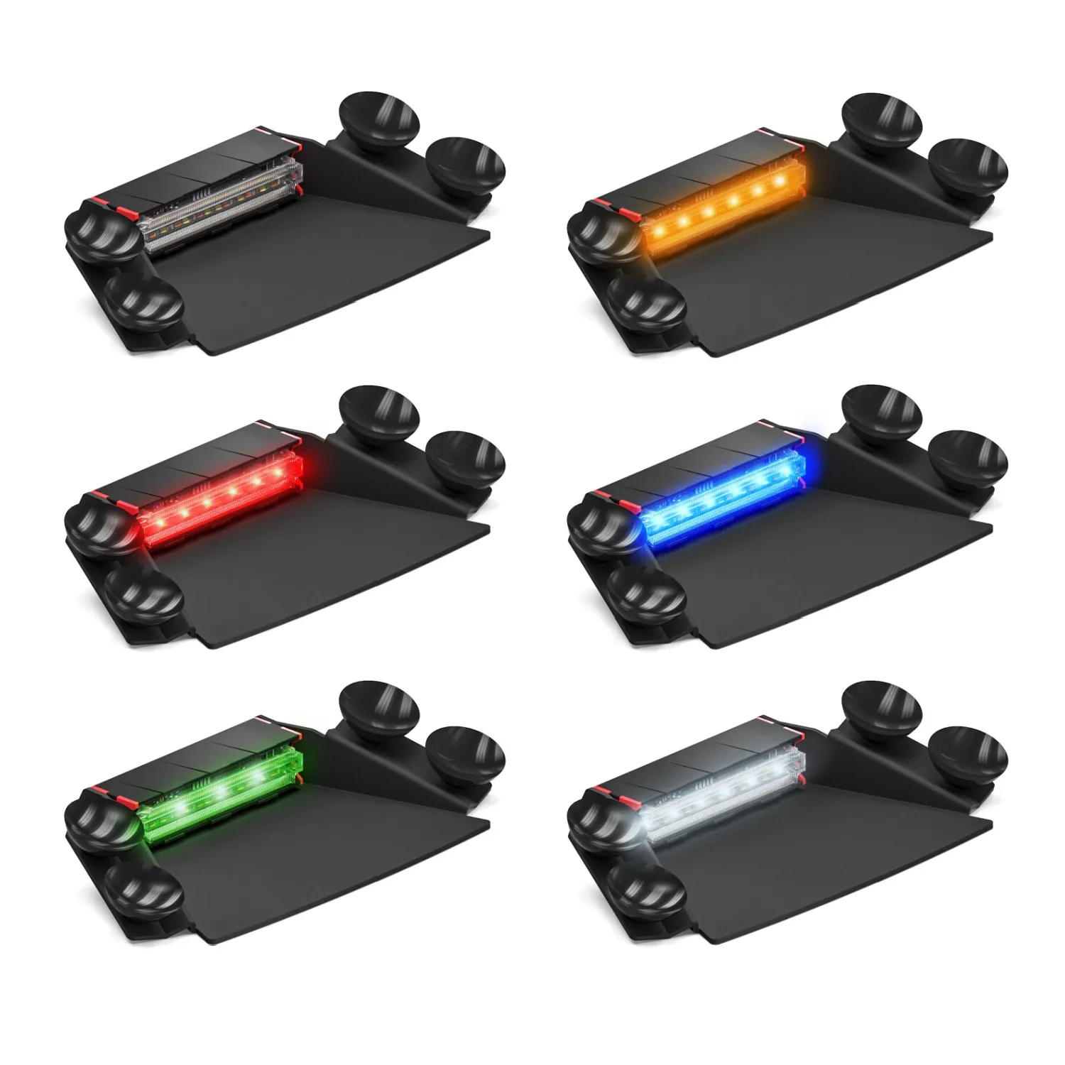 Feniex Q Series 1X Dash Light Bar Colors