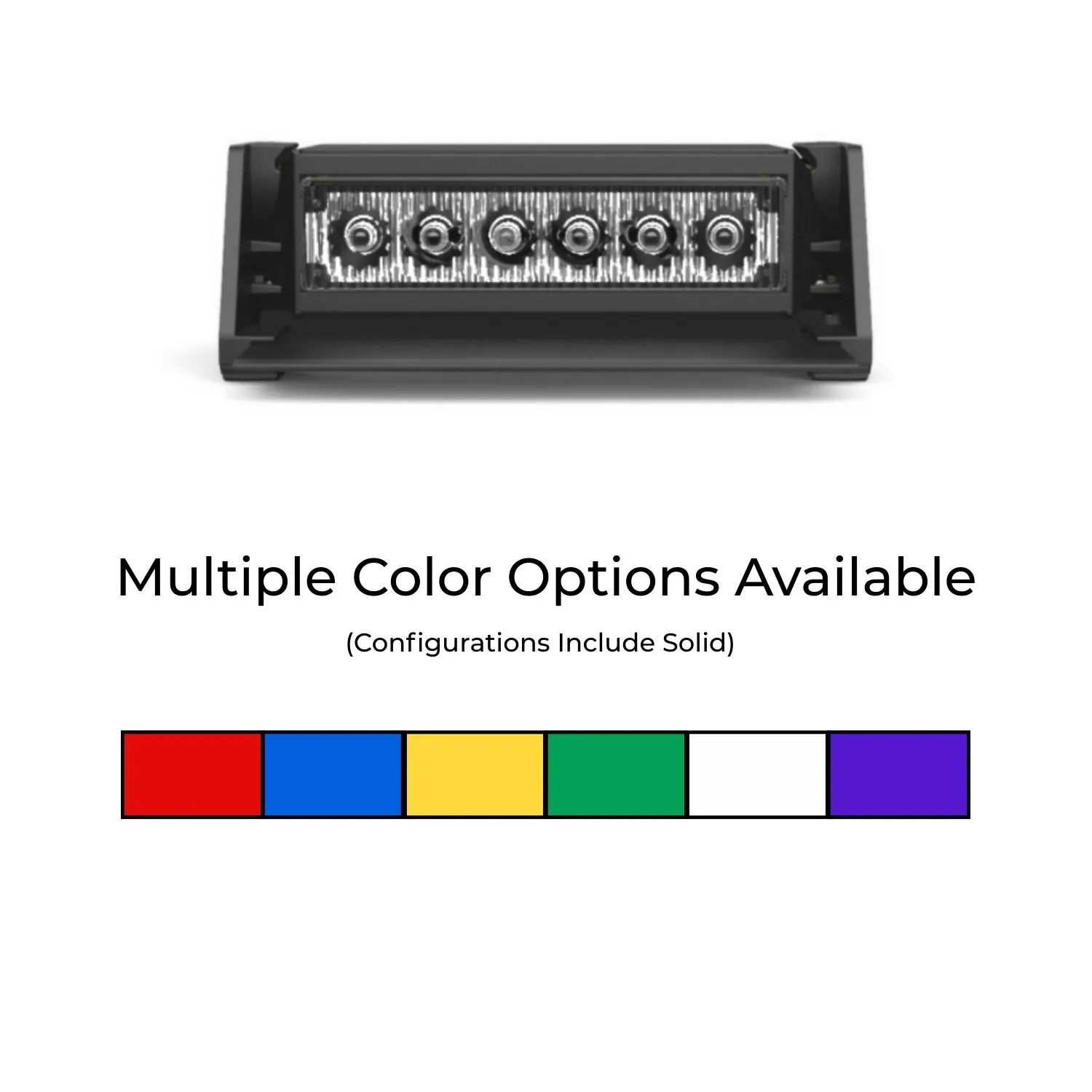 Striker-1 TIR 1-Head LED Dash Light Angle