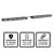 Split Raptor Linear LED Lightbar Windshield Brackets