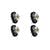 4 Pack Flare 12 LED Hideaway Surface Mount Light