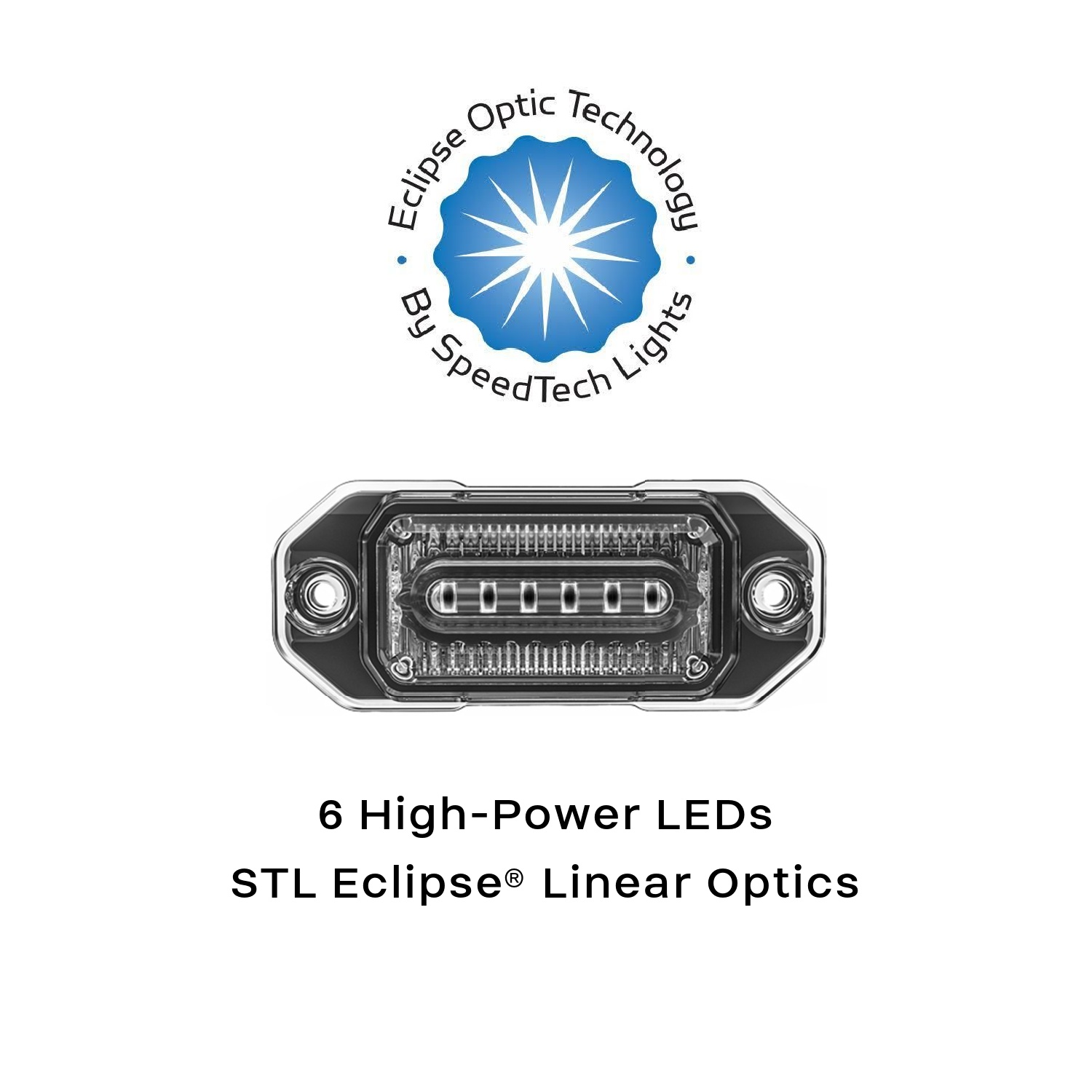 Z-6 MC Linear LED Surface Mount Warning Light Head | STL