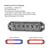 4 Pack Brake Light Z-6 TIR LED Surface Mount Warning Light Head Back Angle
