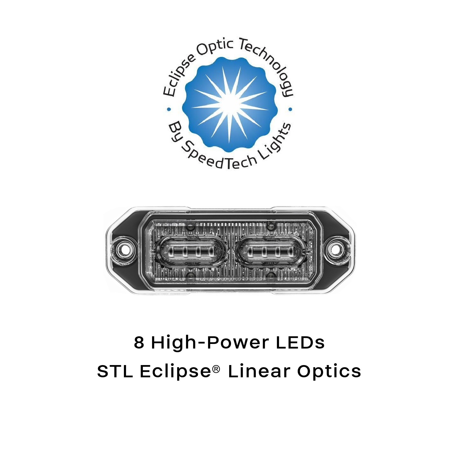 Z-8 MC Linear LED Surface Mount Warning Light Head | STL