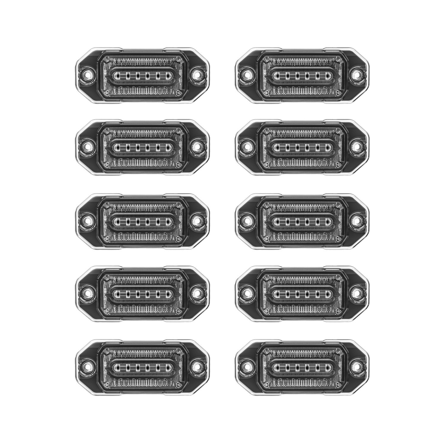 P10 Z-6 MC Linear LED Surface Mount Warning Lights | STL