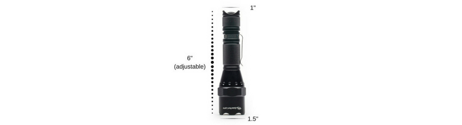 Alter-Beam CREE LED Flashlight | J-AB800 | SpeedTech Lights