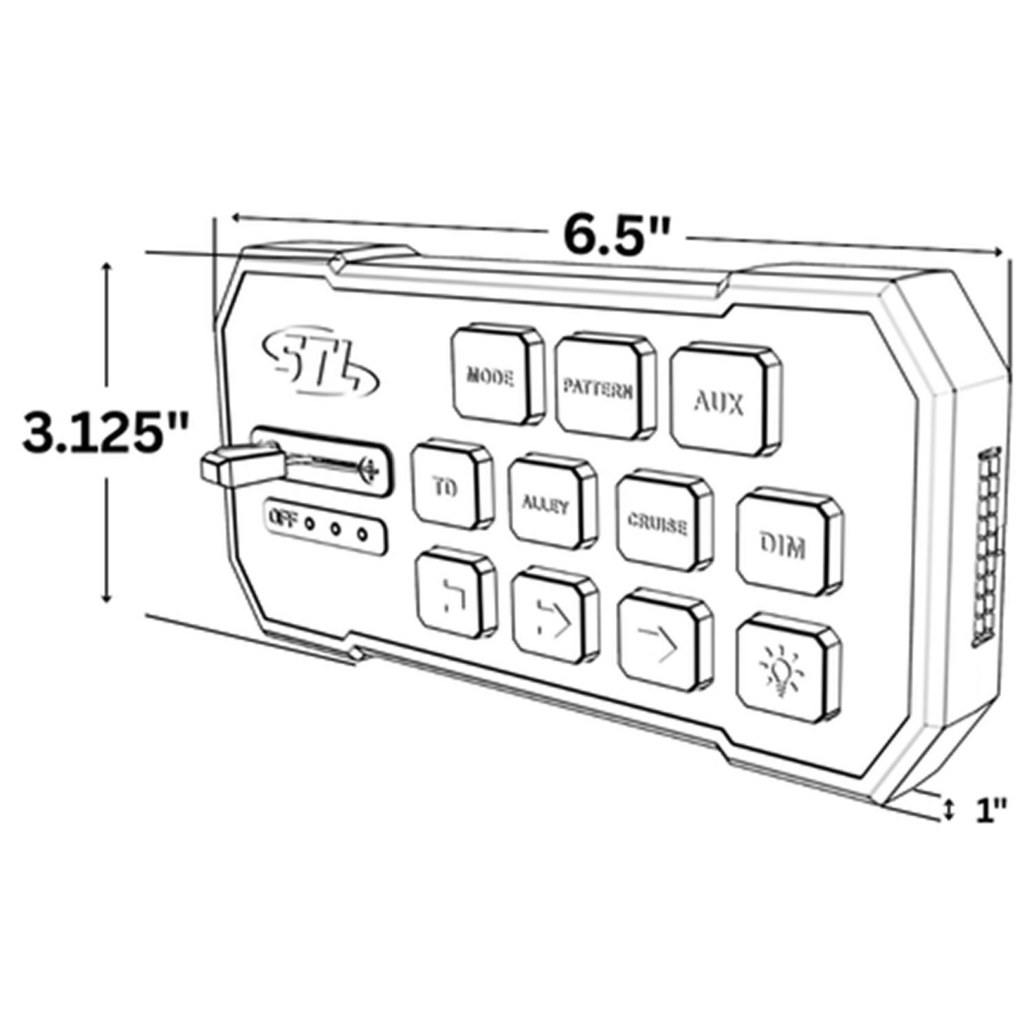STD Supreme Control Switch Box - C-SPRCBSTD | STL