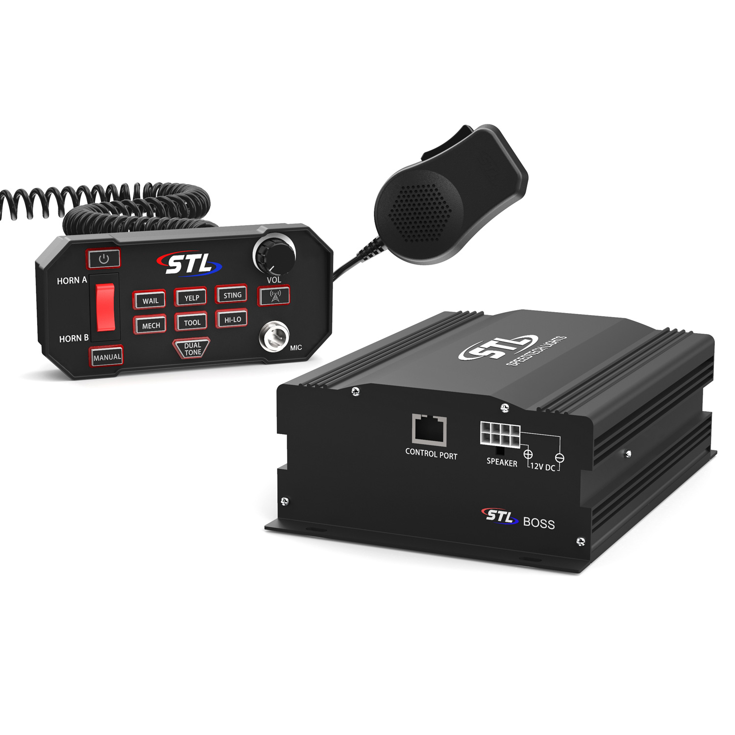 Boss Elite 200 Watt Dual Tone Police Siren - S-BDTE200 | STL