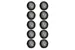Flare-X LED Steady Burn Hideaway Surface Mount Light 10 Pack