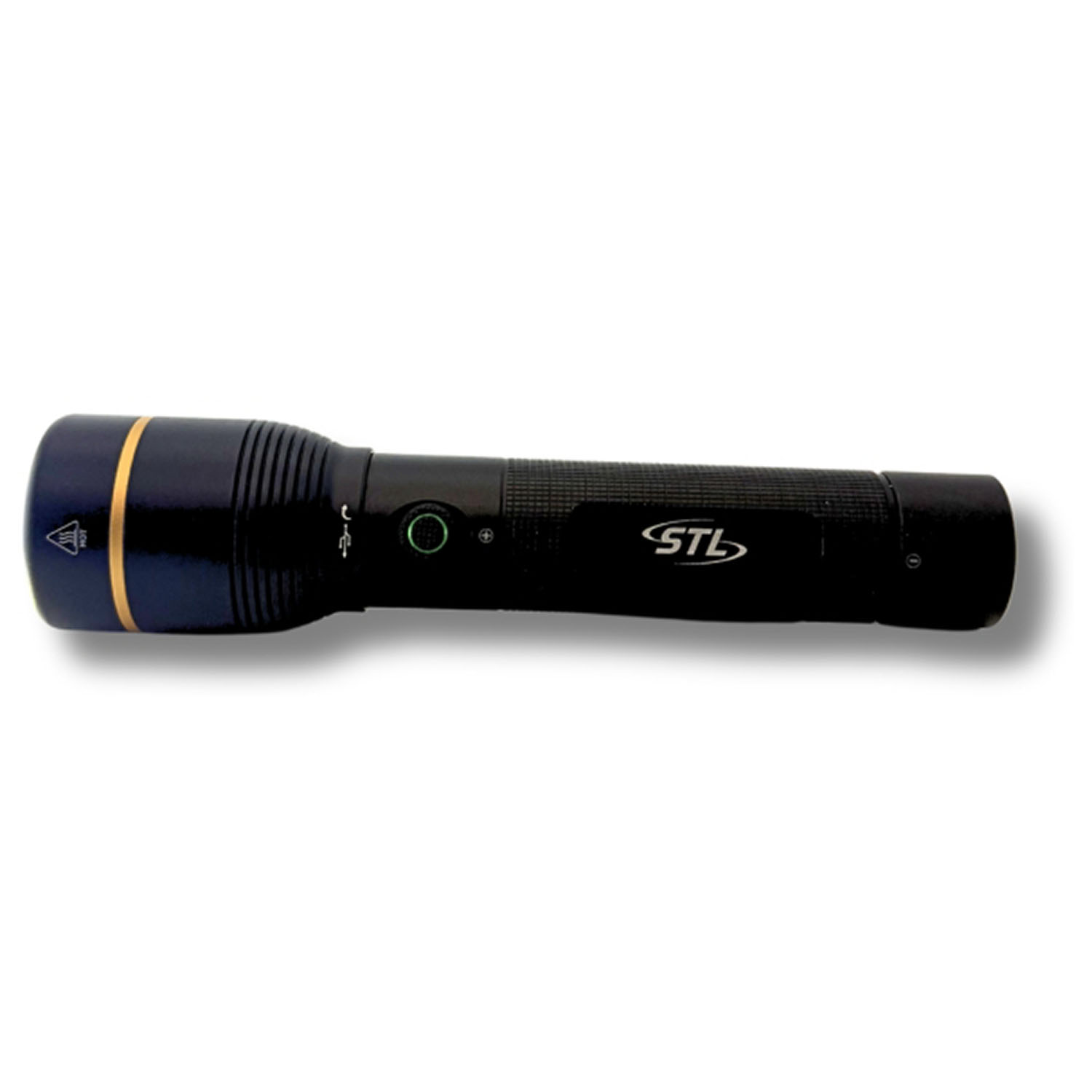 Focal-Beam Rechargeable LED Flashlight | J-FB1000 | STL