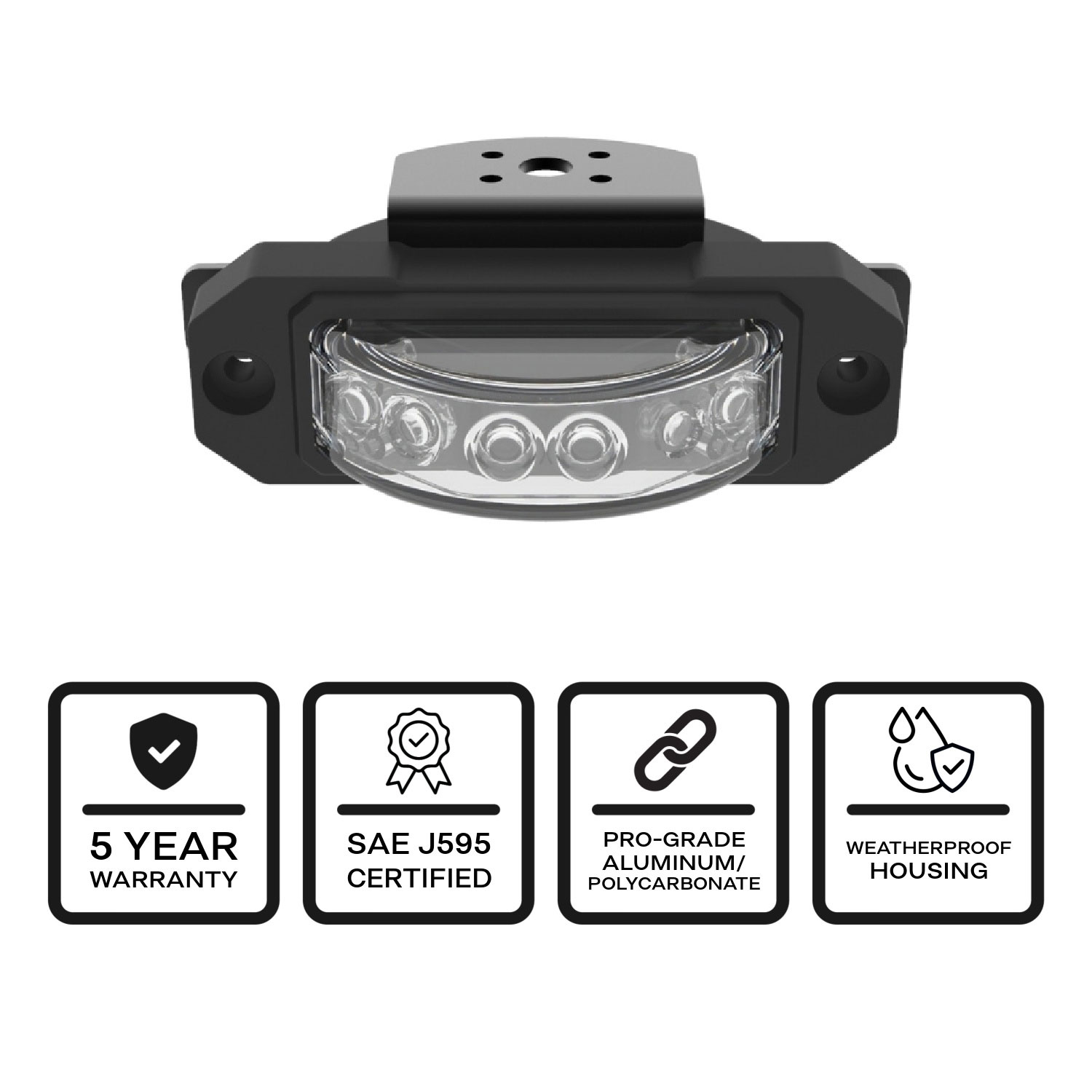 ワークライト P10 ZX180 TIR LED Surface Mount/Under Mirror LED Light | STL