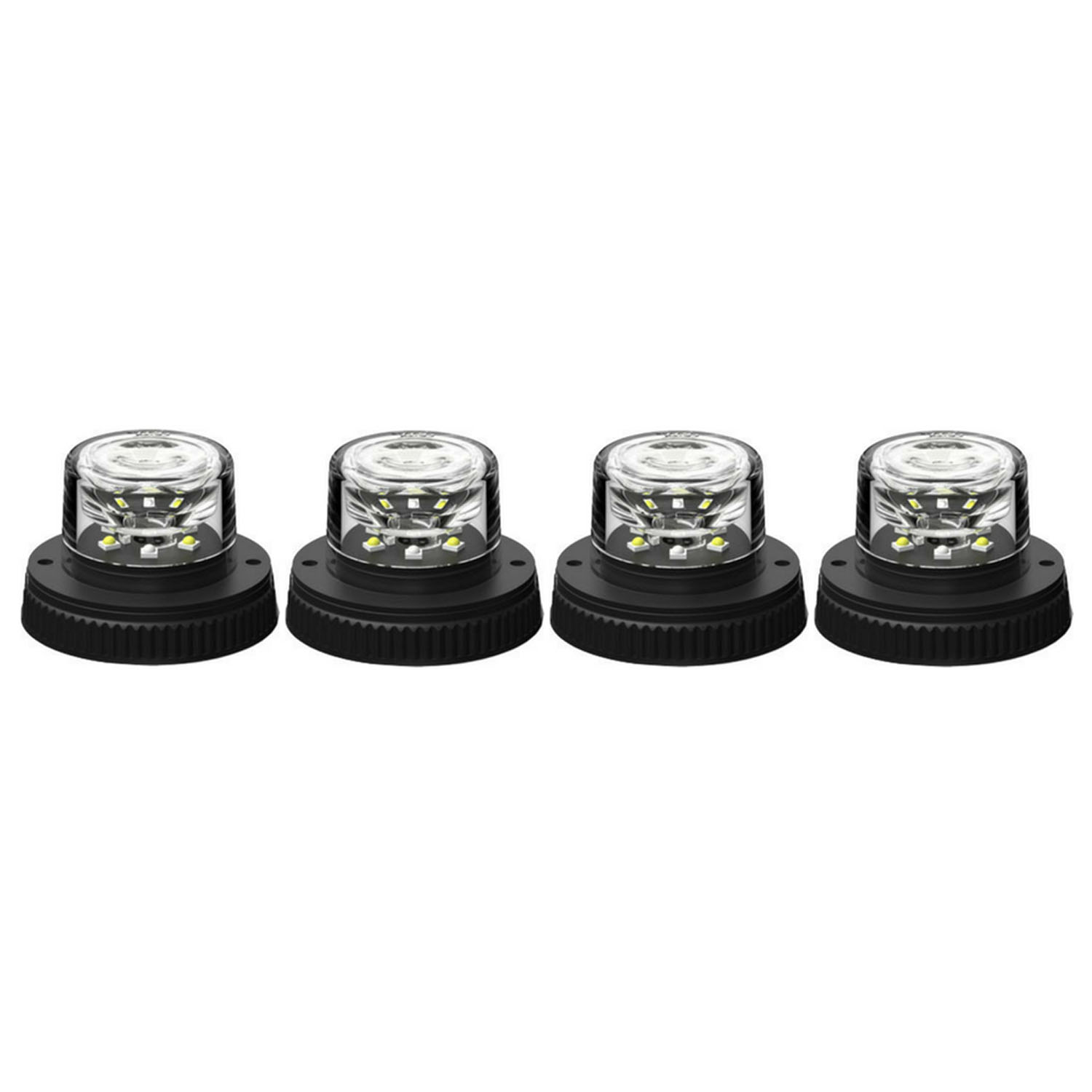 4 Pack Flare 360 LED Hideaway Surface Mount K-F6360P4 | STL